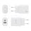 Aisens A110-0754 Cargador 20W 1xUSB-C PD3.0 1xUSB-A QC3.0 Blanco
