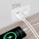 Aisens A110-0754 Cargador 20W 1xUSB-C PD3.0 1xUSB-A QC3.0 Blanco