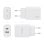 Aisens A110-0758 Cargador 25W 1xUSB-C PD3.0 1xUSB-A QC3.0 Blanco