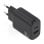 Aisens A110-0924 Cargador GaN 30W 1xUSB-C PD3.0 QC4.0 1xUSB-A QC3.0 Negro