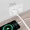 Chargeur Aisens ASCH-25W2P014-W 25 W GaN 1 x USB-C PD3.0 QC4.0 1 x USB-A QC3.0 Blanc