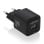 Caricabatterie Aisens ASCH-25W2P015-BK GaN 25W 1xUSB-C PD3.0 QC4.0 1xUSB-A QC3.0 Nero