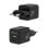 Caricabatterie Aisens ASCH-25W2P015-BK GaN 25W 1xUSB-C PD3.0 QC4.0 1xUSB-A QC3.0 Nero