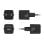 Caricabatterie Aisens ASCH-25W2P015-BK GaN 25W 1xUSB-C PD3.0 QC4.0 1xUSB-A QC3.0 Nero