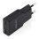 Aisens ASCH-30W2P049-BK Ultraflaches GaN-Ladegerät 30W 2xUSB-C PD3.0 QC4.0 Schwarz