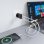 Aisens ASCH-30W2P049-BK Ultraflaches GaN-Ladegerät 30W 2xUSB-C PD3.0 QC4.0 Schwarz