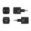 Aisens ASCH-20W2P011-BK Cargador GaN 20W 1xUSB-C PD3.0 QC4.0 1xUSB-A QC3.0 Negro