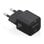 Aisens ASCH-30W1P019-BK GaN-Ladegerät 30W 1xUSB-C PD3.0 QC4.0 Schwarz