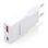 Aisens ASCH-30W2P046-W Cargador GaN Ultra Slim 30W USB-C PD3.0 QC4.0 1xUSB-A QC3.0 Blanco