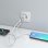 Aisens ASCH-30W2P046-W Cargador GaN Ultra Slim 30W USB-C PD3.0 QC4.0 1xUSB-A QC3.0 Blanco