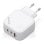 Aisens ASCH-65W3P026-W Carregador GaN 65W 2xUSB-C PD3.0 QC4.0 1xUSB-A QC3.0 Branco