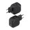 Aisens ASCH-65W3P027-BK Carregador GaN 65W 2xUSB-C PD3.0 QC4.0 1xUSB-A QC3.0 Preto