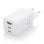 Aisens ASCH-65W3P041-W Cargador GaN 65W 2xUSB-C PD3.0 QC4.0 1xUSB-A QC3.0 Blanco