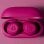 JLab Go Pop ANC Auriculares Bluetooth TWS com Cancelamento Ativo de Ruído Fúcsia