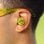 JLab Go Pop ANC Auriculares Bluetooth TWS con Cancelación Activa de Ruido Verde Transparente