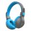 JLab JBuddies Studio 2 Auriculares Infantiles Inalámbricos o Cable Gris/Azul