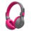 JLab JBuddies Studio 2 Auriculares Infantiles Inalámbricos o Cable Gris/Rosa