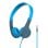 JLab JBuddies Pop Auriculares Infantiles con Cable 85dB Negro/Azul