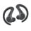 JLab JBuds Sport ANC 4 Auriculares Deportivos Bluetooth con Cancelación Activa de Ruido Grafito