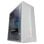 Boîtier PC Mars Gaming Mc-Blaze ATX avec ventilateur 80 mm et bande LED RGB avant blanche