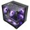 Mars Gaming Mc-visionm Caja Pc Compacta Microatx Triple Cristal Templado Doble Cámara Negro