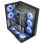 Boîtier PC Mars Gaming Mc-Infinio ATX incurvé en verre trempé, 2 ventilateurs 120 mm, USB-C, noir