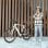 Vélo électrique urbain Cecotec Sprint 28 pouces, 70 km d'autonomie, blanc
