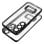 Custodia Cool per Samsung Galaxy A36 5G Metallic Edge (Nero)