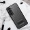 Carcasa COOL para Samsung Galaxy A26 5G Borde Metalizado (Negro)