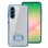 COOL Capa Transparente com Moldura Metalizada Azul para Samsung Galaxy A56 5G