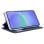 Étui à rabat Cool pour Samsung Galaxy A36 5G, bleu uni