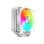 Refroidisseur CPU Mars Gaming Mcpu-x5argb 280 W TDP 5 caloducs HCT PWM Ventilateur Oui Argb 120 mm Blanc