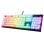 Clavier SteelSeries PrismCAPS Set 104 Keycaps PBT Blanc RGB USA