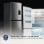 COOL&FREEZE 4 DOOR INOX DISPENSADOR Frigorífico Americano 4 puertas 482L E Inox Con dispensador