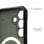 Custodia magnetica Urban Armor Gear Pathfinder per Samsung Galaxy S25 verde