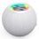 Hama Ball Shape Altavoz Bluetooth con 5 Modos de Luz 5W Blanco