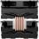 Hiditec C40 Pro Ventilador CPU Doble Torre TDP 290W 6 Pipes 140mm Negro
