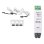 Module de compteur de consommation triphasé Shelly Pro 3em-3ct63