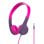 JLab JBuddies Pop Auriculares Infantiles con Cable 85dB Morado/Rosa