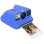 Polaroid Go Gen 2 Analog USB-C Sofortbildkamera Blau