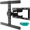 Supporto da parete per TV Onkron SM6-B per TV da 32" a 90" fino a 50 Kg max. VESA 600x400 Nero
