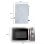 Grunkel MW-20INOX  Microondas 20L de capacidad  700W Inox