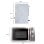 Microonde Grunkel MWG-20INOX 20L 700W con Grill Acciaio Inox