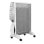 Grunkel Rmc-1500 Radiador De Mica De 3 Elementos 1500w Blanco