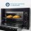 Mini Forno Grunkel HR-10MINI 10L 1600W 230°C 3 Funções Preto