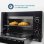 Horno Sobremesa Grunkel HR-10MINI 10L 37x31x23cm Grill Temporizador Negro