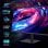KTC H32T13 Monitor Gaming 32" IPS LED WQHD 100Hz FreeSync/G-Sync Compatible