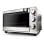 Four électrique multifonction de table Grunkel HR-23SS 23 L 1 600 W en acier inoxydable