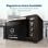 Grunkel HR-48RMRUSTI Horno Eléctrico Multifunción De Sobremesa De 48L 2200W Negro