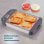 Grunkel TSP-MINISIZE Flachtoaster für 1 oder 2 Scheiben, 350 W, Grau